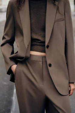 Fashion BLAZER OVERSIZE ZW COLLECTION Mujer Blazers / Chalecos