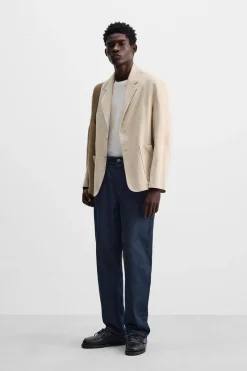 Online BLAZER PIEL ANTE Hombre Piel|Blazers