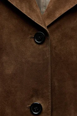 Online BLAZER PIEL ANTE ZW COLLECTION Mujer Chaquetas / Cazadoras