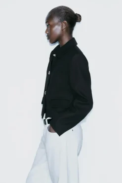 Hot BLAZER PIQUÉ Mujer Blazers / Chalecos