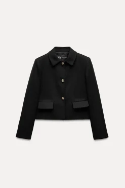 Hot BLAZER PIQUÉ Mujer Blazers / Chalecos