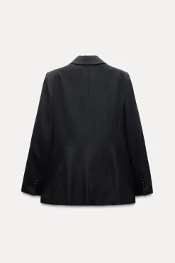 Discount BLAZER RECTA RAYA DIPLOMÁTICA Mujer Blazers / Chalecos