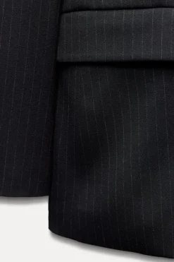 Discount BLAZER RECTA RAYA DIPLOMÁTICA Mujer Blazers / Chalecos