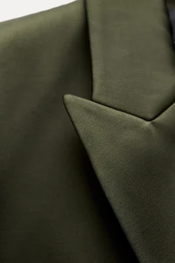 Discount BLAZER SATINADA CRUZADA Mujer Blazers / Chalecos