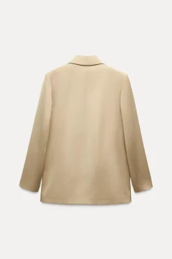 New BLAZER SATINADA OVERSIZE Mujer Blazers / Chalecos