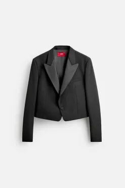 Sale BLAZER SMOKING CROPPED X HARRY LAMBERT Hombre Blazers