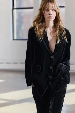 Sale BLAZER TERCIOPELO ZW COLLECTION Mujer Blazers / Chalecos