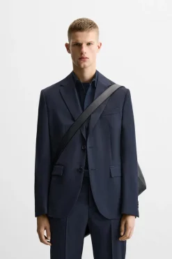 Best BLAZER TRAJE 100% LANA Hombre Blazers