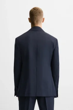 Best BLAZER TRAJE 100% LANA Hombre Blazers