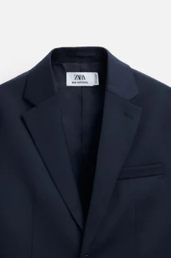 Best BLAZER TRAJE 100% LANA Hombre Blazers