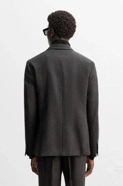 Hot BLAZER TRAJE 100% LANA Hombre Blazers