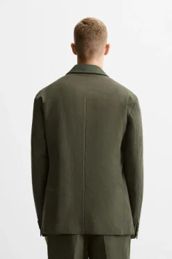 Fashion BLAZER TRAJE ALGODÓN - LINO Hombre Blazers