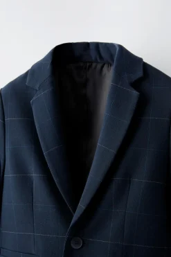 Niños ZARA 6 - 14 Años·Abrigos|6 - 14 Años·Trajes<BLAZER TRAJE CUADROS