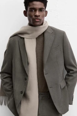 Fashion BLAZER TRAJE CUADROS Hombre Blazers