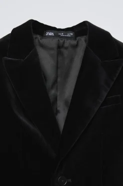 Niños ZARA 6 - 14 Años·Abrigos|6 - 14 Años·Trajes<BLAZER TRAJE VELVET