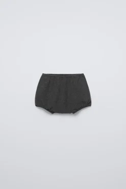 Niños ZARA 6 - 18 Meses·Braguitas / Bermudas<BLOOMER PUNTO BOLSILLO