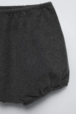 Niños ZARA 6 - 18 Meses·Braguitas / Bermudas<BLOOMER PUNTO BOLSILLO