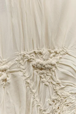 Best BLUSA BORDADA FRUNCES ZW COLLECTION Mujer Camisas / Blusas