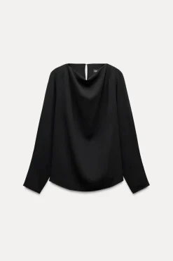 Discount BLUSA BOTÓN JOYA Mujer Tops / Bodies|Camisas / Blusas