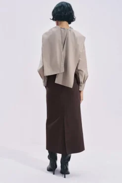 Outlet BLUSA CON SEDA ZW COLLECTION Mujer Camisas / Blusas