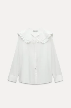 Outlet BLUSA CUELLO BOBO ZW COLLECTION Mujer Camisas / Blusas