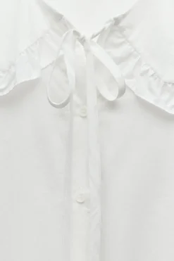 Outlet BLUSA CUELLO BOBO ZW COLLECTION Mujer Camisas / Blusas