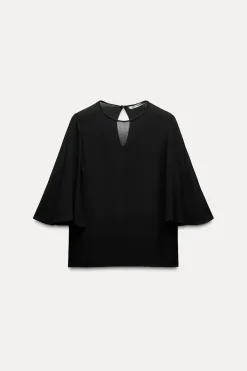 Fashion BLUSA FLUIDA CAPA ZW COLLECTION Mujer Camisas / Blusas