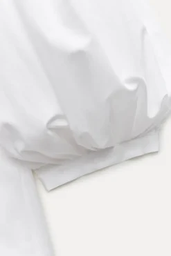 New BLUSA MANGA ABULLONADA ZW COLLECTION Mujer Camisas / Blusas