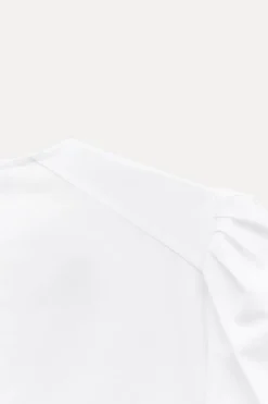 New BLUSA MANGA ABULLONADA ZW COLLECTION Mujer Camisas / Blusas