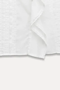 Outlet BLUSA ROMÁNTICA VOLANTES ZW COLLECTION Mujer Camisas / Blusas