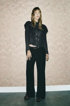 Outlet BLUSA ROMÁNTICA VOLANTES ZW COLLECTION Mujer Camisas / Blusas