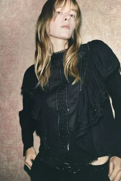 Outlet BLUSA ROMÁNTICA VOLANTES ZW COLLECTION Mujer Camisas / Blusas