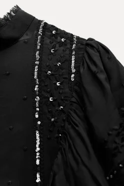 Outlet BLUSA ROMÁNTICA VOLANTES ZW COLLECTION Mujer Camisas / Blusas