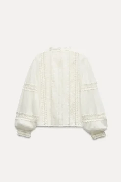 Discount BLUSA ROMÁNTICA ZW COLLECTION Mujer Camisas / Blusas