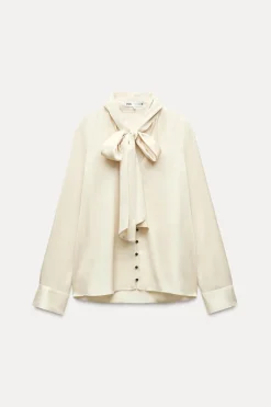 Hot BLUSA SATINADA LAZADA ZW COLLECTION Mujer Camisas / Blusas