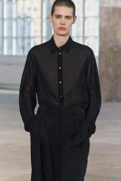 Outlet BLUSA SEMITRANSPARENTE ZW COLLECTION Mujer Camisas / Blusas