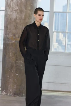 Outlet BLUSA SEMITRANSPARENTE ZW COLLECTION Mujer Camisas / Blusas