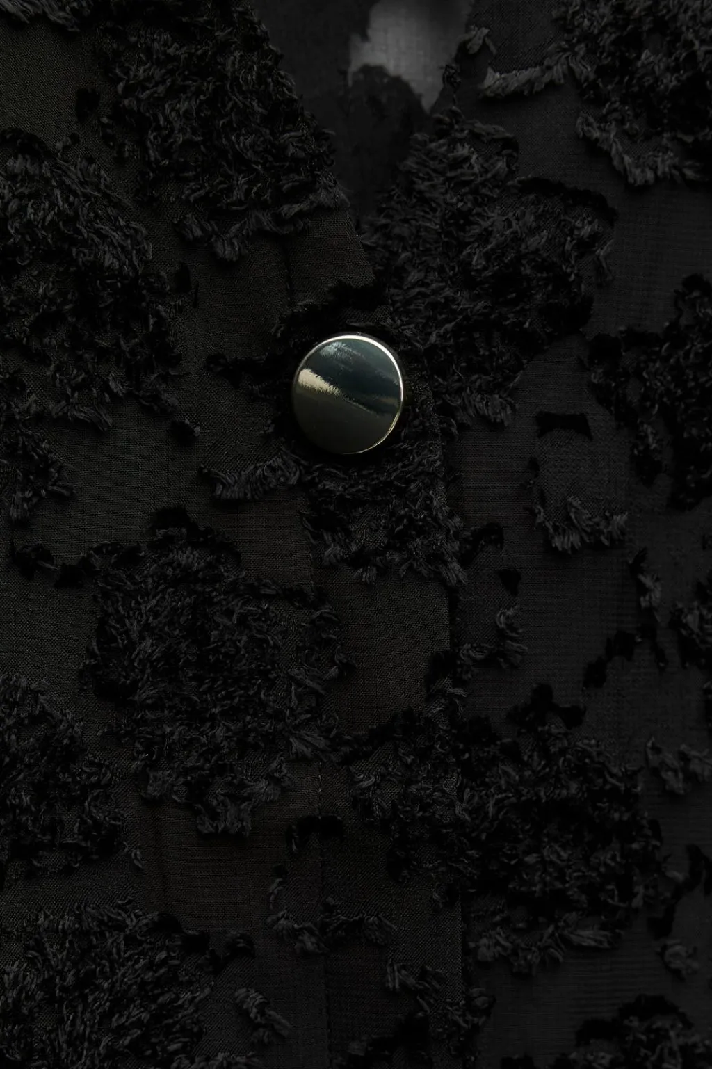 Discount BLUSA TEXTURA BOTÓN DORADO Mujer Camisas / Blusas