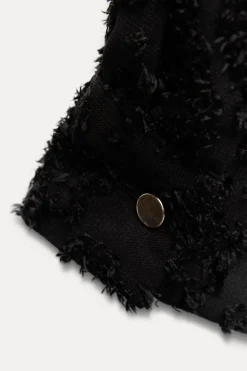 Discount BLUSA TEXTURA BOTÓN DORADO Mujer Camisas / Blusas