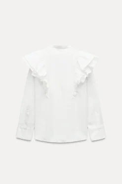 Best BLUSA VOLANTES ZW COLLECTION Mujer Camisas / Blusas