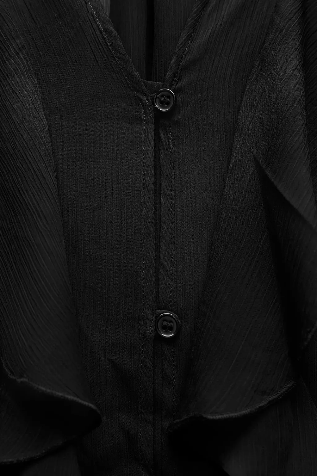 Discount BLUSA VOLANTES ZW COLLECTION Mujer Camisas / Blusas