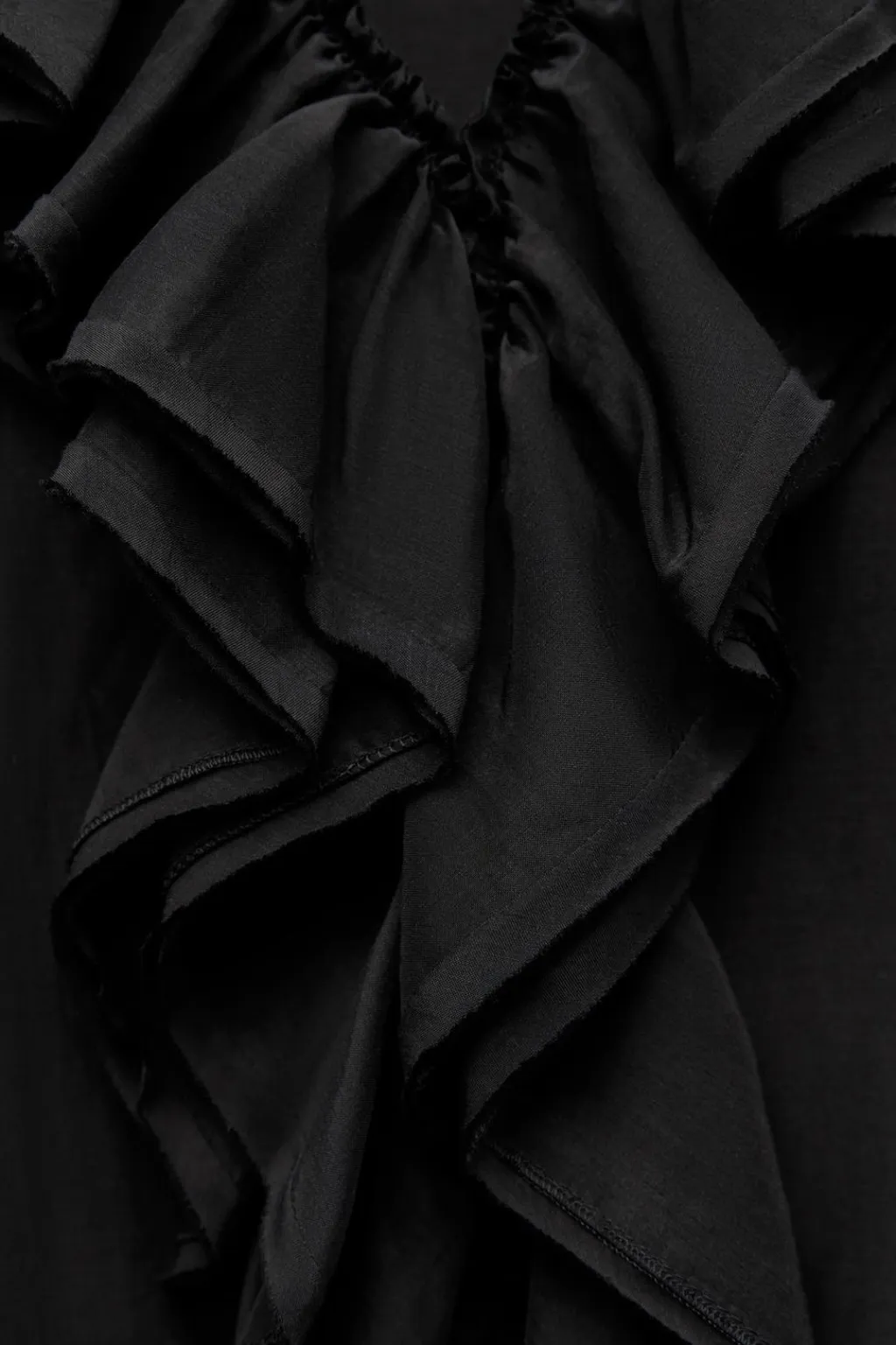 Discount BLUSA VOLANTES ZW COLLECTION Mujer Camisas / Blusas