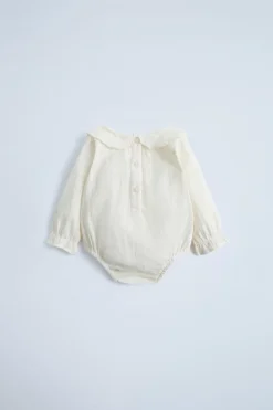 Niños ZARA 0 - 6 Meses·Bodies / Camisas<BODY BORDADOS
