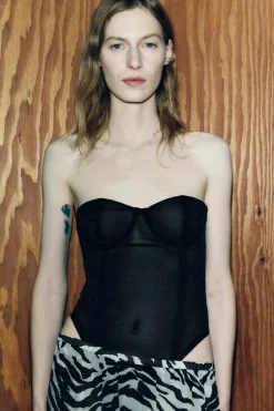 New BODY CORSÉ TUL Mujer Tops / Bodies|Lenceria