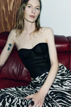 New BODY CORSÉ TUL Mujer Tops / Bodies|Lenceria