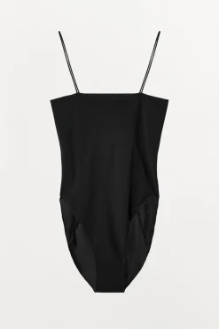 Fashion BODY ENTALLADO TIRANTES COSTURAS Mujer Tops / Bodies|Lenceria