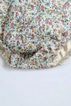 Niños ZARA 0 - 6 Meses·Bodies / Camisas|0 - 6 Meses·Camisetas<BODY ESTAMPADOS FLORECITAS