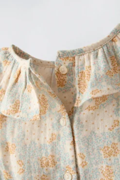 Niños ZARA 0 - 6 Meses·Bodies / Camisas|6 - 18 Meses·Conjuntos<BODY FLORES