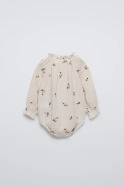 Niños ZARA 6 - 18 Meses·Bodies<BODY FLORES