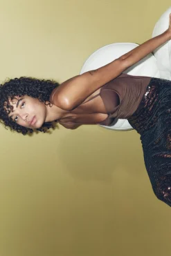 Hot BODY LENCERO SATINADO Mujer Tops / Bodies